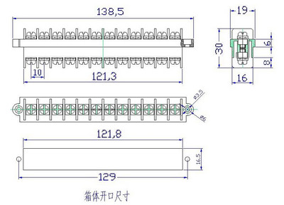 柵欄式接線端子應用