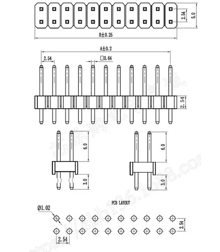 5pin排針規(guī)格特點是什么？