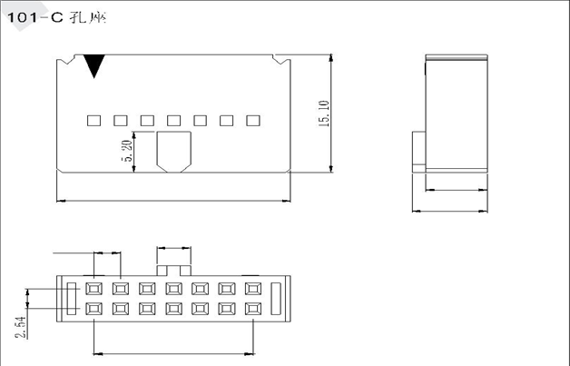 101-c孔座